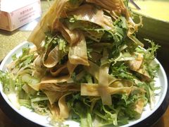 苦菊拌豆油皮-即墨印象