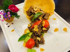 黑椒蒜片雪花牛肉粒-泛太平洋大酒店·海天楼中餐厅·粤菜