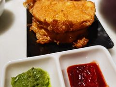 鸡蛋裹炸馒头片-小吊梨汤·北京菜·烤鸭(鸟巢店)