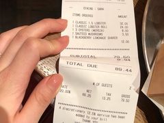账单-Burger & Lobster(Dean Street)