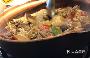 Dried Green Beans Stewed Duck