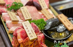 Grilled Meat Seven Delicacies: A Selection of Seven Types of Grilled Meats