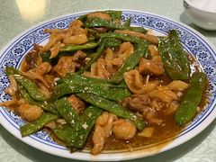 排骨扁豆粘卷子-珍巷福地四合院菜馆(复兴门店)