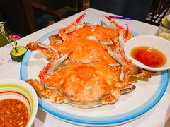 蒸梭子蟹-开海·红岛海鲜虾水饺(石老人店)