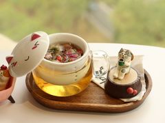 养颜玫瑰花茶-猫小主咖啡·猫咖cat cafe(福田店)