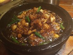 石锅沸腾牛蛙-绿茶餐厅(华联万柳店)