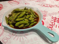 捞汁毛豆-老班长·小龙虾·鲜货烧烤大排档(金街美地店)