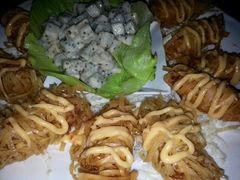 水果沙律虾饺-伍月花酒楼