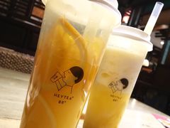 满杯橙子-喜茶(上海正大广场店)