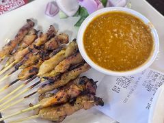 沙爹鸡肉串-马来西亚美食街