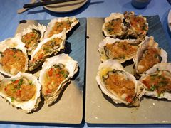 烤蒜茸中蚝-千岛蚝高压锅生蚝·人参火锅(白云万达店)