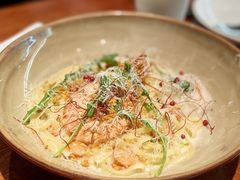 蒜蓉酱大虾意大利扁面-卡朋厨房(289艺术园区店)