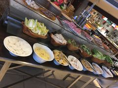 自助取餐区-广州希尔顿逸林酒店-OPEN開·全日制餐厅·海鲜·小火锅·自助餐(东风路店)