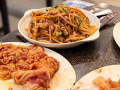 陈醋菠菜花生米-韩风烤牛肉冷面店
