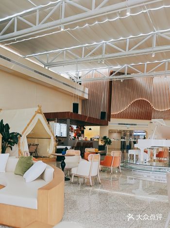 休息区超级舒适的咖啡馆