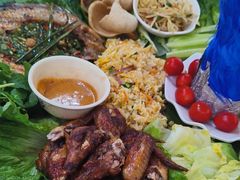 -沐毫傣泐云南菜孔雀宴•手抓饭傣味烧烤(曼听店)