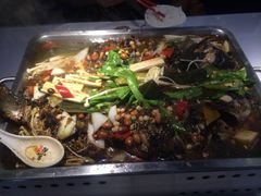 豆豉清江加配菜-鱼酷活鱼烤鱼(昆明路店)