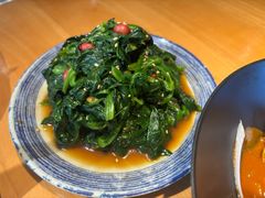 果仁菠菜-金谷园饺子馆(北邮总店)