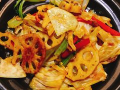 干锅包菜藕片-五观堂素食(新华路店)