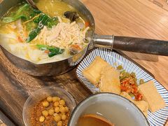 枸杞菌子土鸡汤手工粉-小满手工粉(上海品尊国际店)