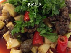 鲜笋烧牛肉-迎宾饭店