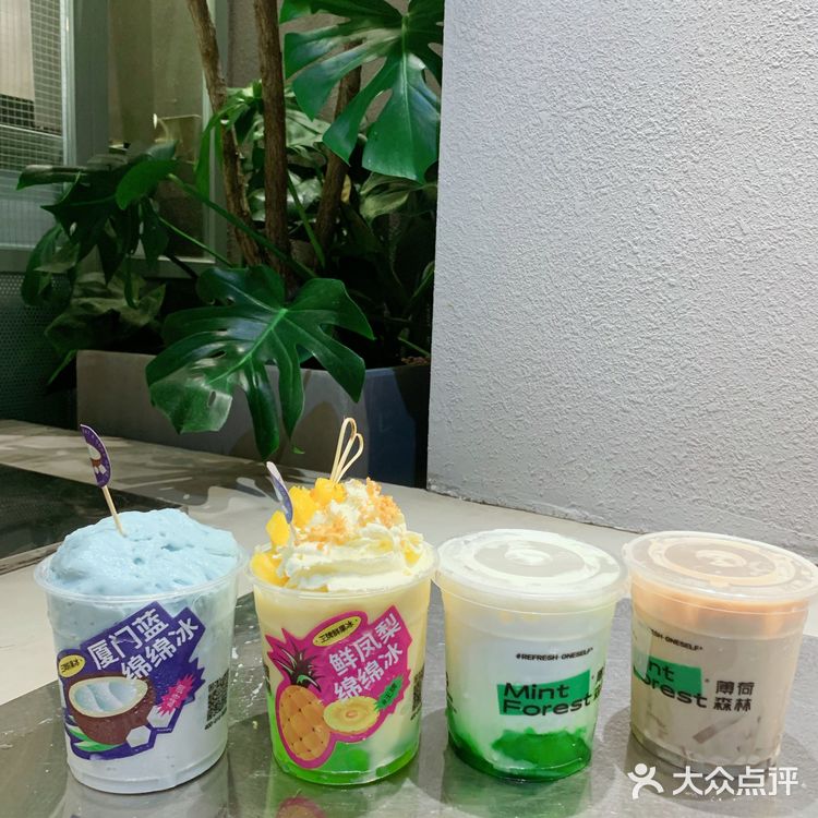薄荷森林｜万象城旁清爽平价宝藏冰店！