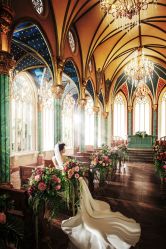 -后宫·古装汉服京剧儿童亲子全家福摄影