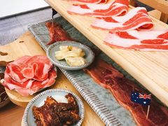 一米长盘牛五花-犟牛家·榴莲烤肉(五棵松店)