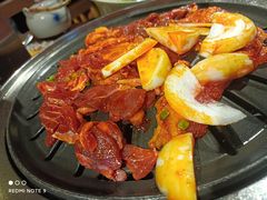 -明洞阿姨·韩式酱蟹烤肉·创意料理(三元桥店)