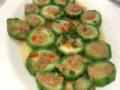 蒜蓉蒸丝瓜-桥东喜碧海鲜街(水东街店)