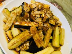 蛤蜊肉拌茄子-华春餐馆(鱼山路店)