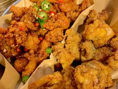 炸鸡翅一半一半-富乐满韩国正宗炸鸡韩国料理(虹泉路店)