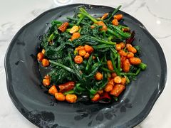 果仁菠菜-二张农家菜(天通苑店)