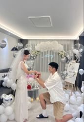 -团子宝宝宴派对百日宴生日布置策划·求婚策划·气球布置别墅民宿