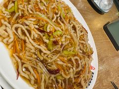 鱼香肉丝-直隶安家牛肉罩饼(建华店)