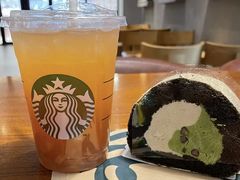 可可抹茶豆乳味卷-星巴克(天津滨海金元宝于家堡店)