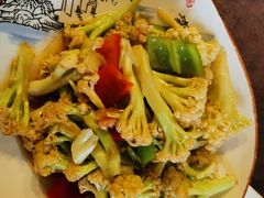 干锅菜花-一盏明灯全素斋(殊像寺店)