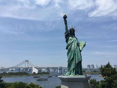 东京自由女神像-台场海滨公园船码头