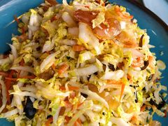 娃娃菜拌蛰头-渔娘渔家丹东海鲜(东直门店)