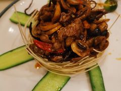 菌菇炒牛肉-伊祥·敦煌楼