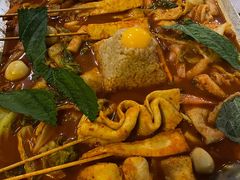 鱼饼火山炒年糕-包装马车·韩国料理·포장마차