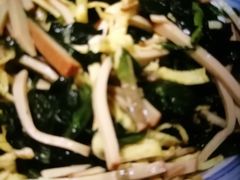 鸡蛋干拌菠菜-宏状元现熬粥·京味菜(三里河店)
