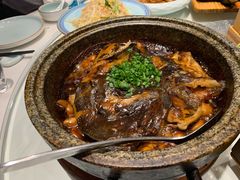 -海派美食·家宴海鲜青岛菜·石锅鲽鱼头(东方城店)