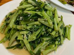 蒜泥空心菜-汉时湘菜