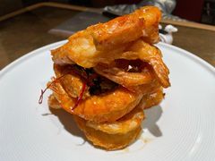 蜜汁酥皮虾-四季民福烤鸭店(西单华威约饭街店)