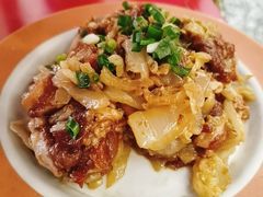 招牌酸菜猪五花肉-北京小炮儿炙子烤肉·铜锅涮肉(珠江路店)