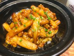鱼香茄子煲-广东道至正餐厅(区庄店)