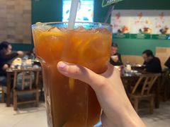 大王冰柠檬茶-费大厨辣椒炒肉(黄兴中心广场店)