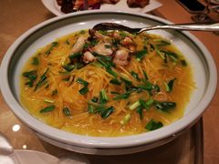土豆丝烩活鲍鱼-新希望诺富特酒店-青岛湾中餐厅