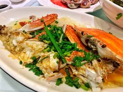 葱油梭子蟹-金海湾海鲜排档(朱家尖店)